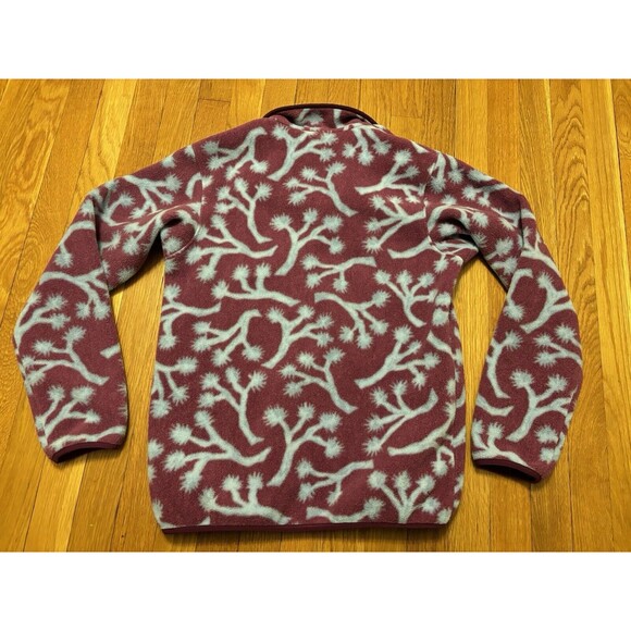 Patagonia Synchilla Joshua Tree Purple Pink Snap-T Fleece Pullover Size XS - Picture 12 of 14